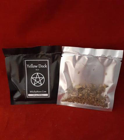 YELLOW DOCK ROOT SPELL SIZE PACK