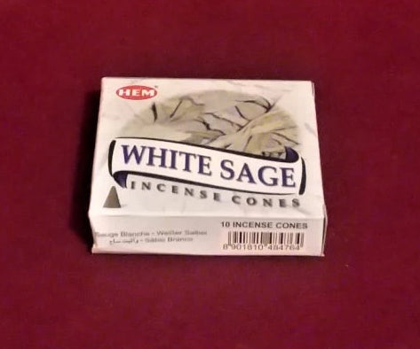 WHITE SAGE INCENSE CONES