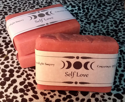 SELF LOVE INTENTION SOAP WITH ROSE CLAY