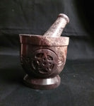 PENTACLE KNOT MORTAR AND PESTLE