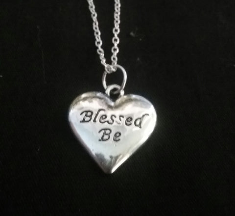 BLESSED BE HEART NECKLACE