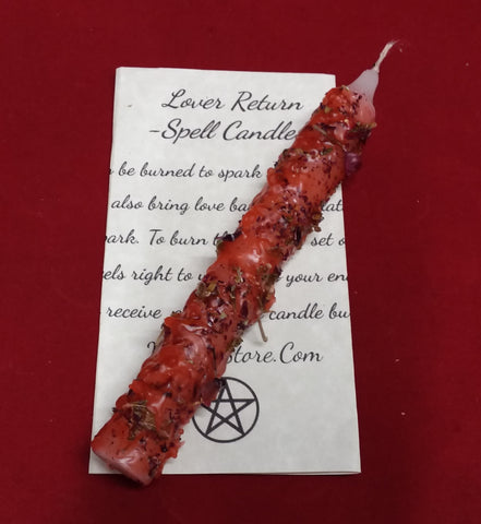 Lover return spell candle