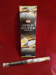 GOLD SILVER INCENSE 8-ct