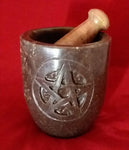 PENTACLE KNOT 3" MORTAR AND PESTLE