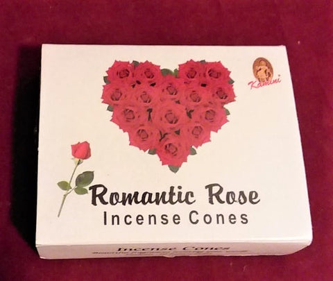 ROMANTIC ROSE INCENSE CONES